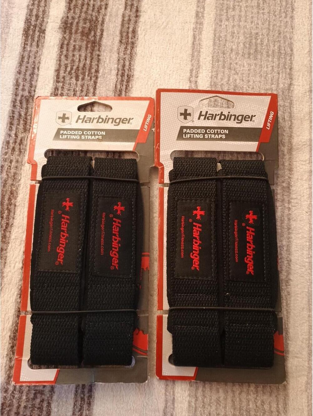 Harbinger Padded Weight Lifting Straps 2 Pack